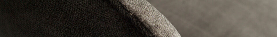 Descriptivo Materiales Sillón de terciopelo verde cálido STATEMENT