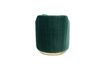 Miniatura Sillón de terciopelo verde oscuro Sassy 6
