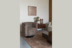Miniatura Sillón Flower marrón 2