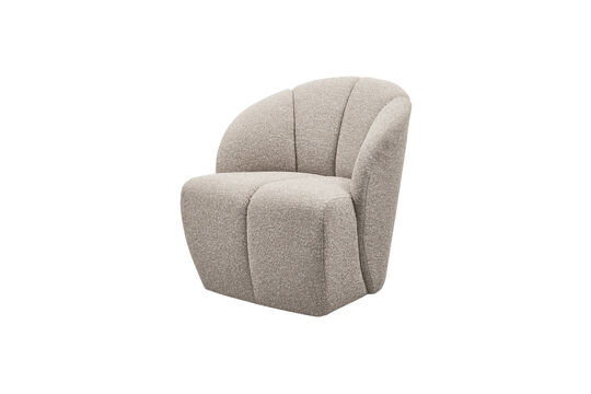 Ver el perfil del producto sillón giratorio bouclé beige melange MOJO Sillón giratorio bouclé beige melange MOJO
