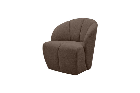 Ver el perfil del producto sillón giratorio bouclé marrón mezcla Mojo Sillón giratorio bouclé marrón mezcla Mojo