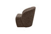Miniatura Sillón giratorio bouclé marrón mezcla Mojo 3