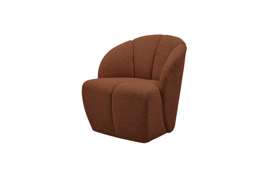 Ver el perfil del producto sillón giratorio bouclé marrón óxido Mojo Sillón giratorio bouclé marrón óxido Mojo