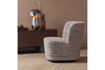 Miniatura Sillón giratorio Mezcla beige ATTY 2