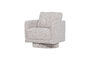 Miniatura Sillón giratorio mezcla natural Oska Clipped