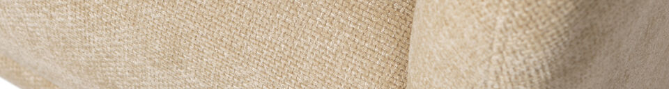Descriptivo Materiales Sillón giratorio natural OSCAR