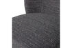 Miniatura Sillón giratorio tejido melange gris ATTY 7