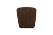 Miniatura Sillón Lofty tejido bouclé marrón 5