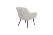 Miniatura Sillón lounge de acero beige Dude 4