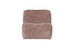 Miniatura Sillón Terciopelo Craquelado Rosa Claro Nomu 4