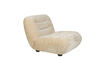 Miniatura Sillón Wyatt de terciopelo beige 1