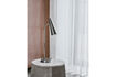 Miniature Silver-finished iron table lamp HDPrecise 2