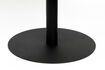 Miniature Silver steel coffee table Snow Brushed 15
