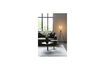 Miniature Silver steel side table Snow Brushed 7