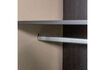 Miniature Single Wardrobe 200x50 cm Pine Dakargrau Daily 7