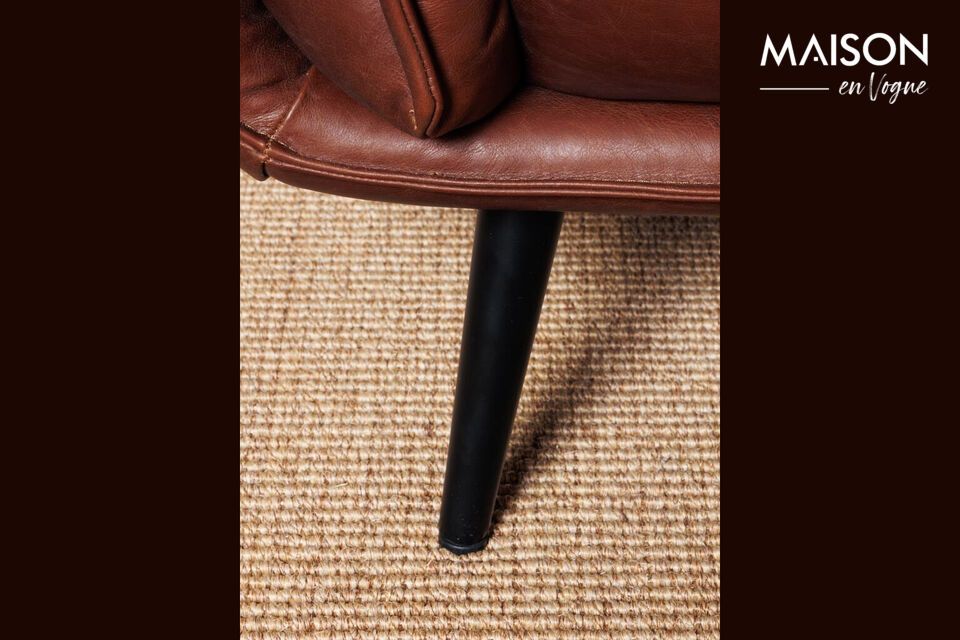 Its rich brown hue adds a touch of warmth to your living space