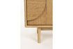 Miniature Small beige wooden sideboard Groove 12