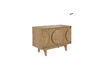 Miniature Small beige wooden sideboard Groove 7
