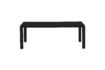 Miniature Small black aluminum garden bench Vondel 4