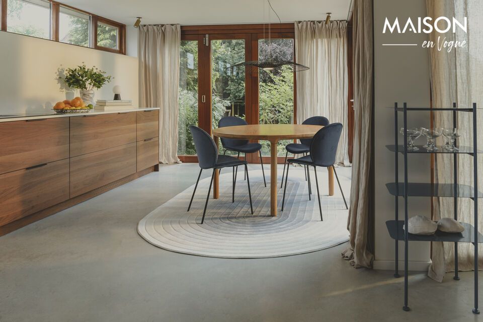 Made from durable steel, this blue console offers sturdiness that will last for generations