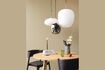 Miniature Small grey glass lamp Reflect 3