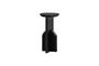 Miniature Small side table acacia black Kioni Clipped