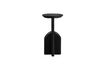 Miniature Small side table acacia black Kioni 4