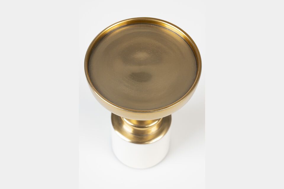 This candleholder is not just a decorative object, it\'s also a symbol of finesse and elegance