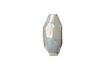 Miniature Small white glass vase Luster 1