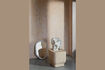 Miniature Small white wooden mirror Looks 5