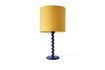 Miniature Socle de lampe en aluminium bleu foncé Twister 4