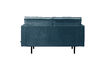 Miniature Sofa 2-seater blue velvet Rodeo 3