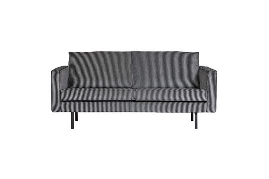 Ver el perfil del producto sofá 2,5 plazas tela rayas negro/gris Rodeo Sofá 2,5 plazas tela rayas negro/gris Rodeo