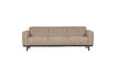 Miniatura Sofá 3 plazas 230 cm bouclé beige STATEMENT 1