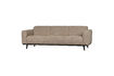 Miniatura Sofá 3 plazas 230 cm bouclé beige STATEMENT 2