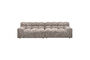 Miniatura Sofá 3 plazas tejido clay melange Allure Clipped