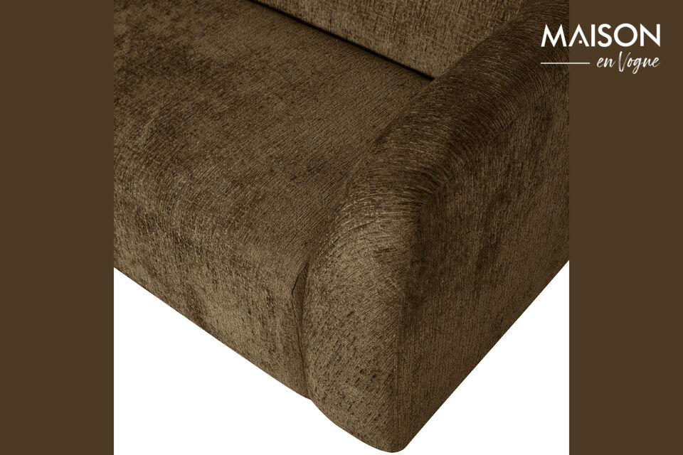 ¡Estas son las características distintivas del sofá de 3 plazas Sloping! La serie Sloping