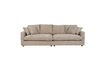 Miniaturansicht Sofa 3-Sitzer aus beigem Stoff Sense 1