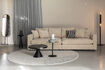 Miniaturansicht Sofa 3-Sitzer aus beigem Stoff Sense 3