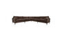Miniature Sofa 7-seater dark brown Summer Clipped