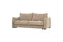 Miniatura Sofá cama 3 plazas chenilla natural Jonne Clipped