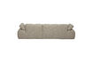 Miniatura Sofá chaise longue derecha bouclé beige mélange Mojo 7