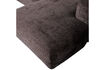 Miniatura Sofá chaise longue derecha chenilla marrón cálido CLOUD 6