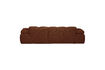 Miniatura Sofá chaise longue derecho bouclé marrón óxido melange Mojo 7