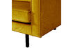 Miniatura Sofá de 2 plazas terciopelo amarillo ocre RODEO 4