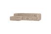 Miniatura Sofá de esquina izquierda acanalado Bean beige 4