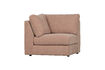 Miniaturansicht Sofa-Eckelement 96x96 cm Stoff Rosa FAMILY 1