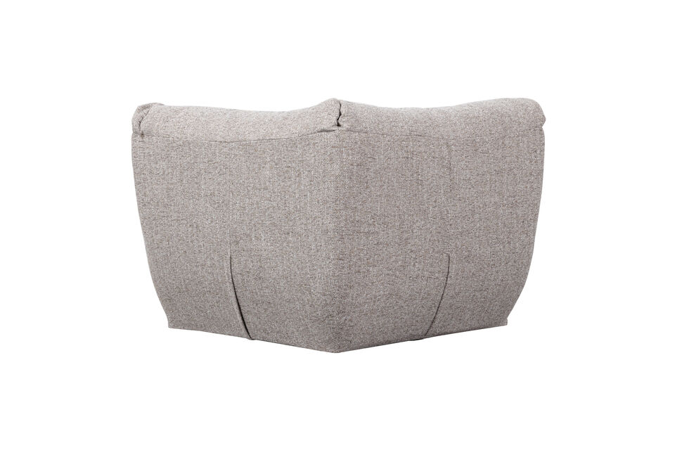 Dieses gemutliche Sofa mit flauschiger Oberflache und weichem Stoff strahlt Luxus aus und fugt sich