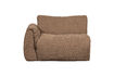 Miniaturansicht Sofa-Element 1-Sitzer Armlehne Links Chenille Braun BAGGY 2