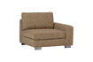 Miniaturansicht Sofa-Element 1-Sitzer Armlehne rechts Bouclé braun LAZY 3
